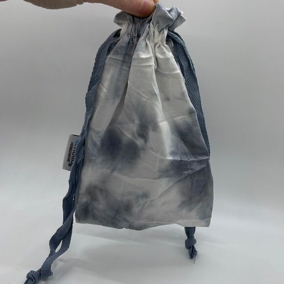 NWT Hello Mello Gray Tie Dye Drawstring Bag - Picture 4 of 4